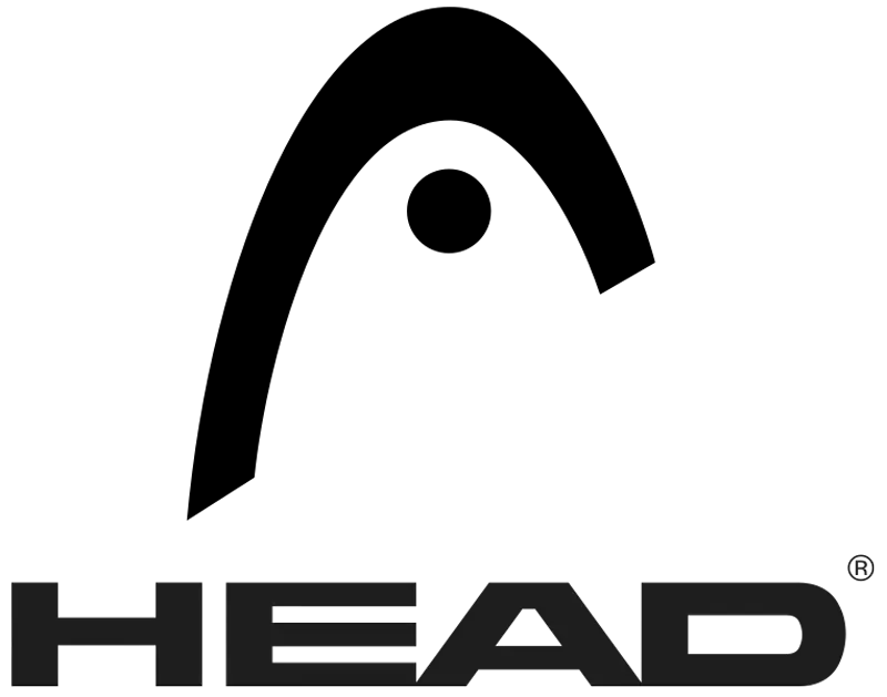 Logo HEAD – Ausrüstungspartner des Padel Teams
